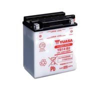 YUASA Batterie mit Elektrolyt YB14-B2 COMBIPACK