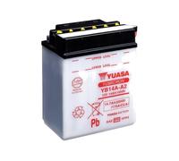 YUASA Batterie mit Elektrolyt YB14A-A2 COMBIPACK