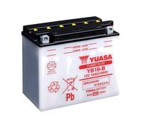 YUASA Batterie mit Elektrolyt YB16-B COMBIPACK