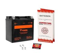 YUASA Batterie passend für Harley-Davidson Sportster 1200 Custom (2004-2020) Erstaurüsterqualität, wartungsfrei, einbaufertig (inkl. 7,50€ Pfand)