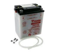 Yuasa Motorradbatterie YB14-A2 12 V 14 Ah Passend für Modell Motorräder, Motorroller, Quads, Jetski, Schneemobile, Aufs (YB14A2DC)