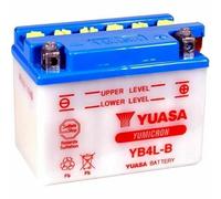 Yuasa Batterie YB4L-B kompatibel mit Aprilia SR - 50 CC - 1993-1996 Motorrad-Roller vollständige Spezifikation