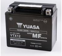 YUASA BATTERIE YTX12 11AH AGM VORGELADEN EINBAUFERTIG 150x87x130