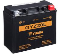 YUASA für: AGM Gel-Batterie 12V 20AH GYZ20L für ausgezeichnete Leistung