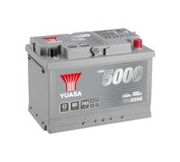 12V 80Ah 740A (EN) YBX 5000 Yuasa YBX5096 Silver High Performance Batterie