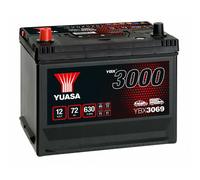 YUASA Autobatterie, Starterbatterie 12V 72Ah 630A L