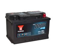 YUASA Starterbatterie AGM YBX7000 EFB Start Stop Plus 12 V, 65 Ah, 650 A ybx7100 12V 68Ah 650A für Ford