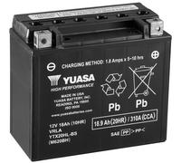 YUASA Starterbatterie AGM YTX20HL High Performance Maintenance Free 12V 18Ah 310A ytx20hl 68Ah für HARLEY-DAVIDSON