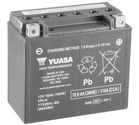 YUASA BATTERIE YTX20HL-BS AGM offen mit Saeurepack HP