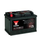 YUASA Starterbatterie YBX3000 SMF 12 V, 76 Ah, 680 A ybx3086 12V 68Ah 680A für LANCIA ALFA ROMEO TOYOTA HYUNDAI Citroën/Peugeot