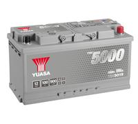 YUASA Starterbatterie YBX5000 SMF Silver High Performance 12 V, 100 Ah, 900 A ybx5019 12V 68Ah 900A für Mercedes Ford Opel LANCIA Iveco Fiat VOL