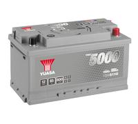 12V 85Ah 800A (EN) YBX 5000 Yuasa YBX5110 Silver High Performance Batterie