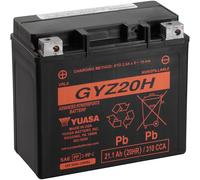 YUASA wartungsfreie 12V Batterie GYZ20H 20AH für: AGM für langlebige Leistung