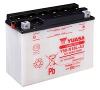 Yuasa Y50-N18L-A3 Batterie 12V/20AH für Motorräder Schneemobile und Geländefahrz