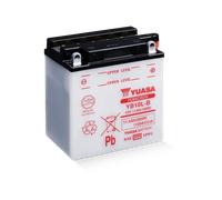 YUASA YB10L-B DC 12V 11,6Ah/C20 - 120A (EN) Motorradbatterie Anschlüsse: Vorne