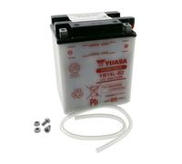 Yuasa YB14L-B2 Motorradbatterie, trocken geliefert, 12 V, 14 Ah, Maße: 135 x 91 x 167 mm, kompatibel mit Suzuki LS650, F, P Savage 650 1986-2008