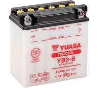 YUASA YB9-B (DC) 12V/9AH Batterie für Motorräder Geländefahrzeuge und mehr April
