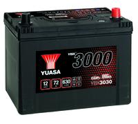 12V 72Ah 630A (EN) Yuasa YBX3030 SMF Autobatterie