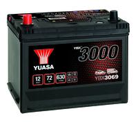 YUASA Autobatterie, Starterbatterie 12V 72Ah 630A L