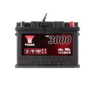 Yuasa 60Ah Autobatterie YBX3075 12V 550A SMF - wartungsfreie Starterbatterie