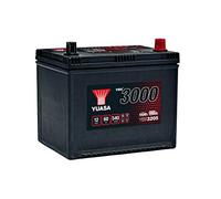 Yuasa YBX3205 12V 60Ah 540CCA Autobatterie, Wartungsfreie | Hochleistungs, 30.000 Motorstarts, Auslaufsicherer Deckel, vollständig geladen, Messinganschlüsse