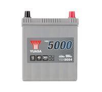 12V 40Ah 360A Yuasa YBX5054 JIS B19 Silver High Performance Autobtatterie