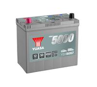 12V 50Ah 450A (EN) YBX 5000 Yuasa YBX5057 Silver High Performance Batterie
