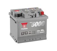 YUASA Autobatterie, Starterbatterie 12V 52Ah 520A L