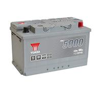 90Ah Starterbatterie Yuasa YBX5115 12V 90Ah 800A High Performance Autobatterie
