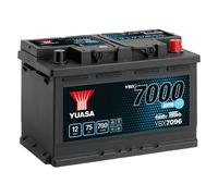 12V 75Ah 700A (EN) YBX7000 Yuasa YBX7096 EFB Start Stop Batterie