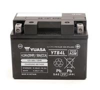 Yuasa YTB4L AGM 4Ah Rollerbatterie (DIN 50411) YB4L-B