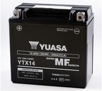 12V 12Ah 200A Yuasa YTX14 / YTX14-BS AGM Motorradbatterie