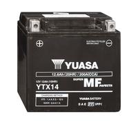 12V 12Ah 200A Yuasa YTX14 / YTX14-BS AGM Motorradbatterie
