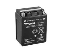 Yuasa YTX14AHL-BS AGM Batterie 12V 12AH CP - Einbaufertig (YB14L-A2 12N14-3A)...