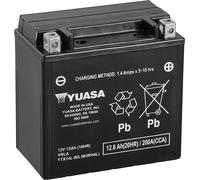 Yuasa YTX14L-BS Batterie 12 V 12 Ah Schwarz Für Harley Davidson XL 2004-2007