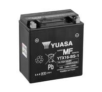 YUASA AGM YTX16-BS-1 14Ah Motorradbatterie 12V (DIN 81601)