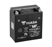 Yuasa YTX16-BS-1 AGM Batterie 12V 14AH - Einbaufertig (FTH16-BS1)
