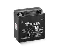 YUASA AGM YTX16-BS-1 14Ah Motorradbatterie 12V (DIN 81601)