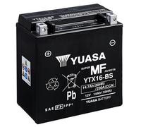 YUASA AGM YTX16-BS Motorradbatterie 14Ah 12V (DIN 81600)