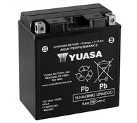 Yuasa YTX20CH-BS AGM Batterie 12V 18AH CP - Einbaufertig (FTX20CH-BS ETX20CH-...