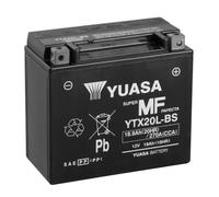 Yuasa Motorradbatt. YTX20LBSCP 12V/18Ah