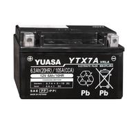 Yuasa YTX7A AGM 12V 6Ah Motorradbatterie