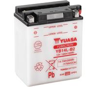 YUASA YuMicron Batterie YB14L-B2 (DC) 12V/14AH für Wassermotorräder und Schneemo