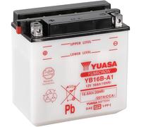 YuMicron YUASA YB16B-A1 Batterie 12V für Schneemobile und Tourenräder Suzuki VS