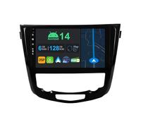 YUNTX 10.1 Zoll Android 14 Autoradio mit Navi Für Nissan X-Trail Qashqai j11 Rouge 2014-2018 | Octa Core | 6GB 128GB | Eingebaut 4G LTE | CarPlay & Android Auto |DSP|DAB|HDMI 1280*720 IPS Bildschirm