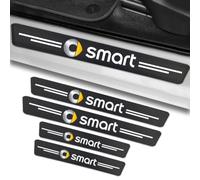 YYBCDSA 4Stück Auto Einstiegsleisten Schutz, Für Smart Fortwo Forfour 450 451 452 453 454 EQ, Anti Scratch Türschweller Schutz,Kratzfest Lackschutz Aufkleber Dekorations ZubehöR