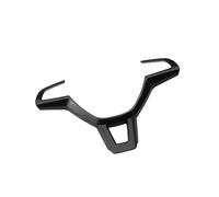 YYFHR Abdeckung der Lenkradtasten im Auto, passend for Skoda, Kodiaq Octavia A7 Rapid Yeti Superb Zubehör, Auto-Styling Lenkrad-Bedienfeldverkleidung(Carbon fiber)