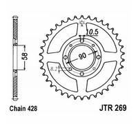 Zahnrad JT 269 Z47 für Honda 125 NX Transcity JD12 1989-1990