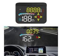 zalati HUD Display Head-Up Display Dual-Mode GPS OBD Reflexion Projektion auf Front Windschutzscheibe mit USB Anschluss für Autos