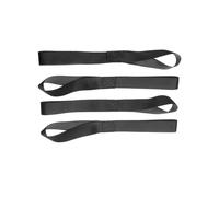 Zambuph Abschlepp, Anhänger, ATV, UTV und Motorrad Nylongurte mit weichen Schlaufen für zuverlässige Transportlösungen, Schwarze, robuste Ladungsgurte für Roller und Motorradanhänger